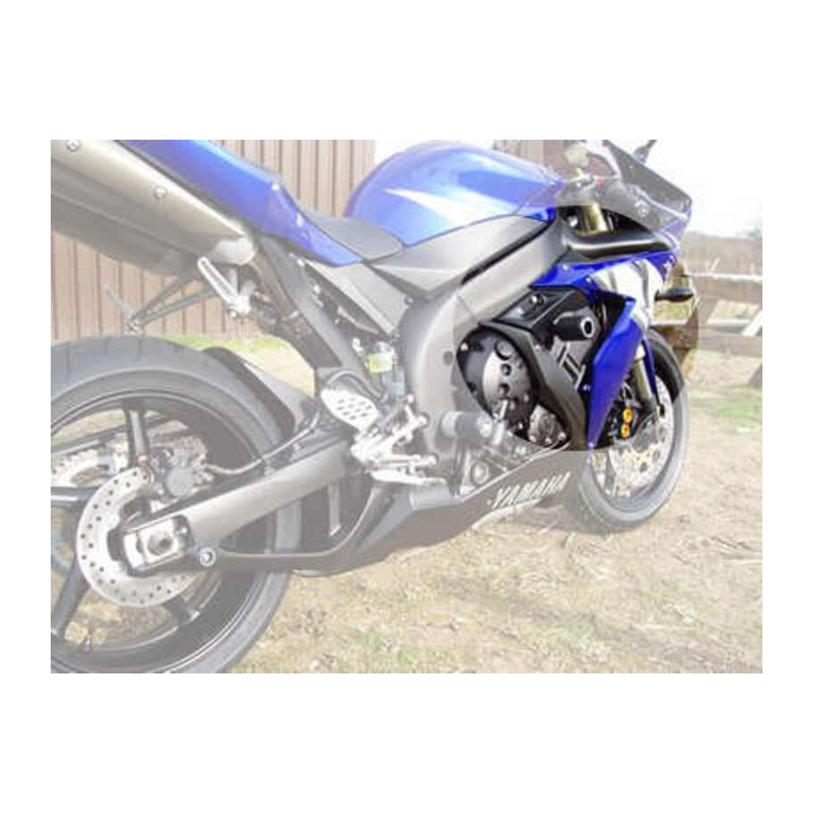 Tampons de protection R&G RACING Classic noir Yamaha YZF-R1