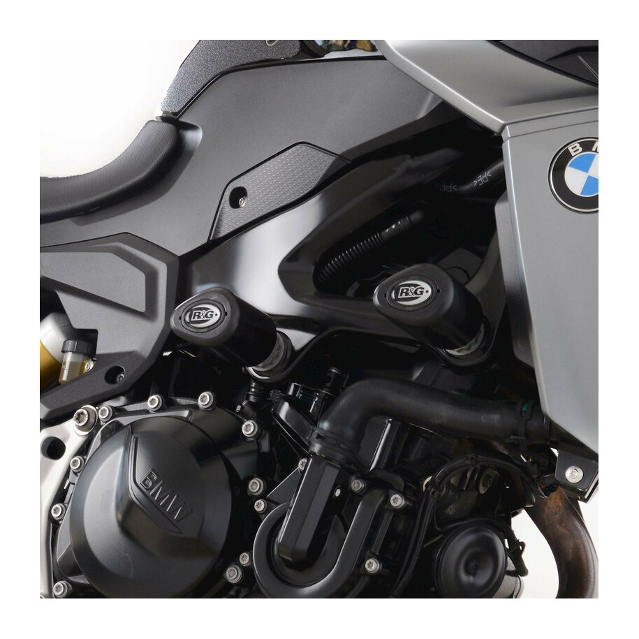 Tampons de protection arrière R&G RACING Aero noir BMW F900R/XR