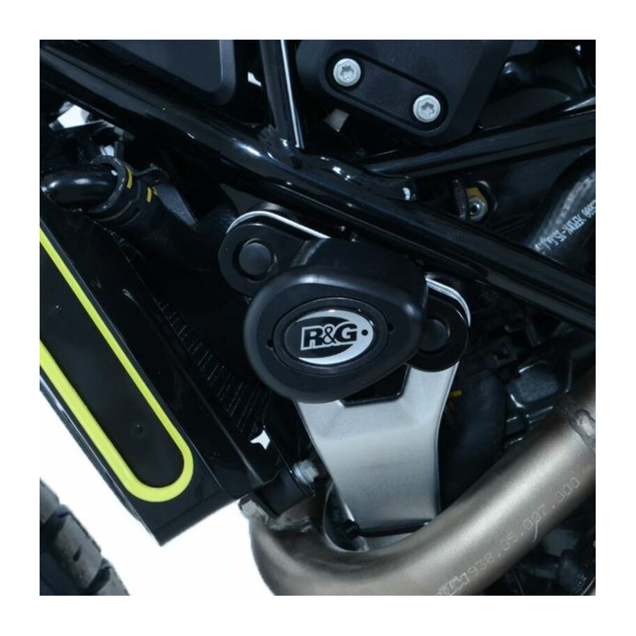 Tampons de protection R&G RACING Aero noir Husqvarna Vitpilen 401