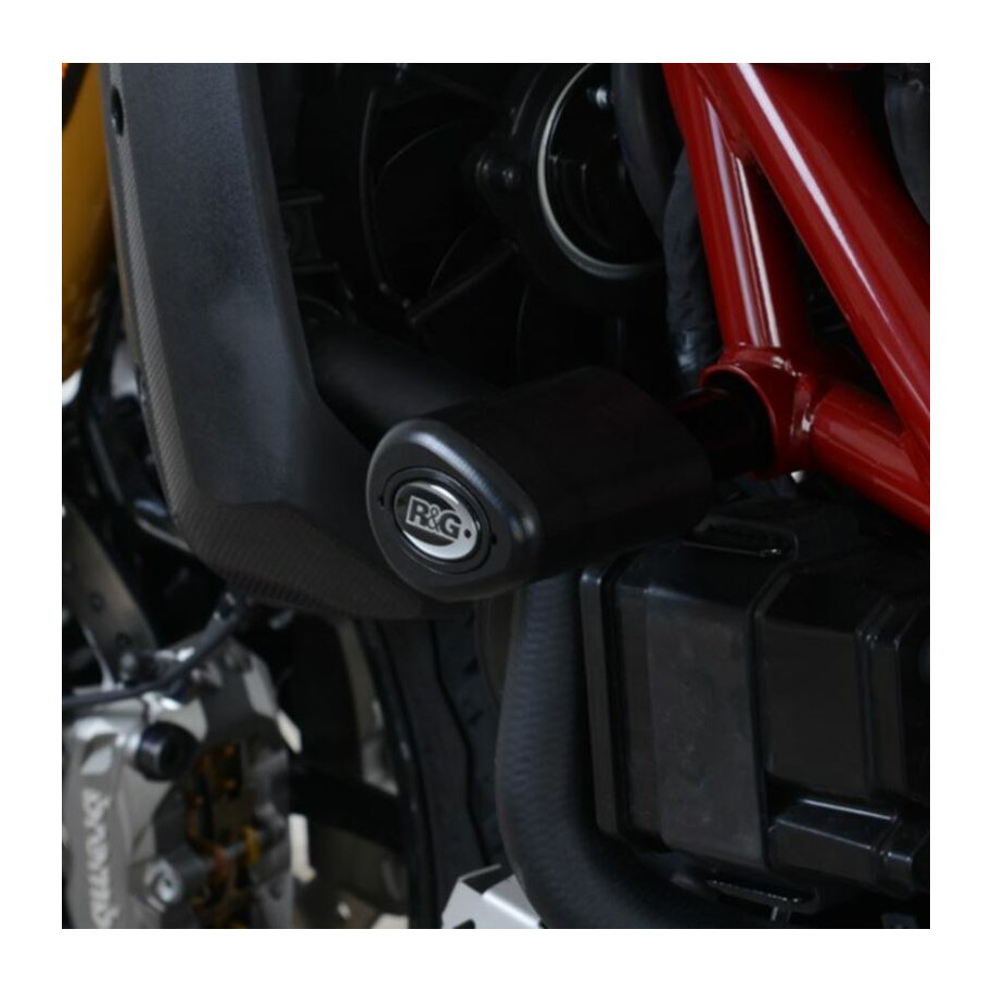 Tampon Aéro R&G RACING noir Indian FTR1200/1200S