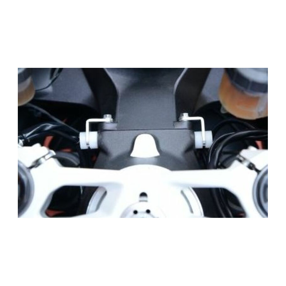 Protections de butée de direction R&G RACING noir Ducati 899/1199/1299 PANIGALE