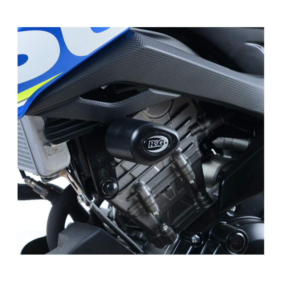 Tampons de protection R&G RACING Aero noir Suzuki GSX-S125