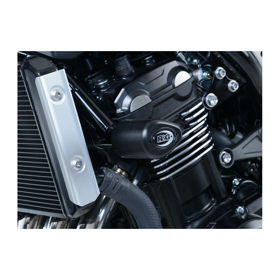 Tampons de protection R&G RACING Aero noir Kawasaki Z900RS