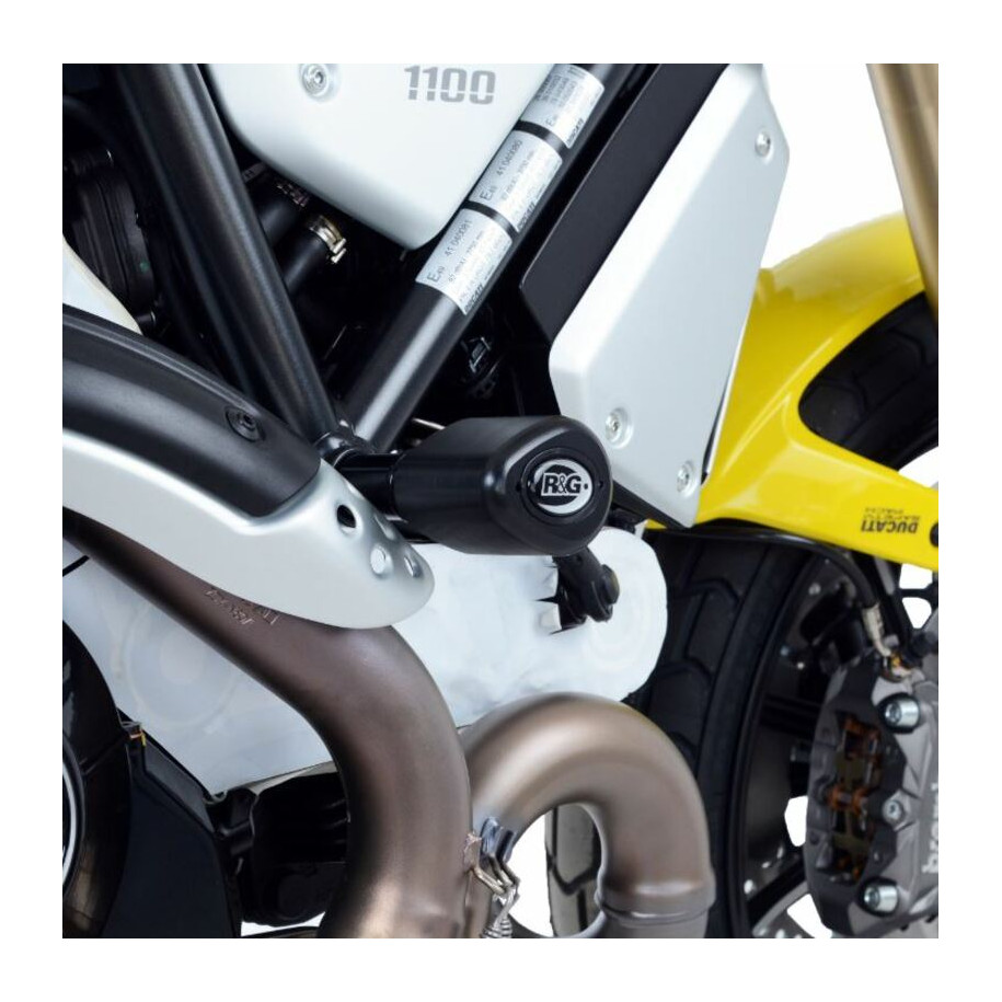 Tampons de protection R&G RACING Aero noir Ducati Scrambler