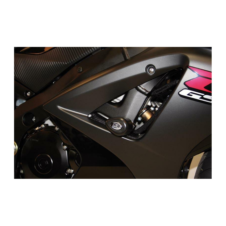 Tampons de protection R&G RACING Aero noir Suzuki GSX-R1000