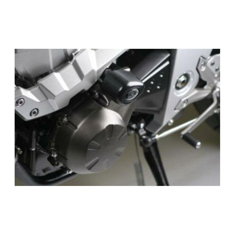 Tampons de protection R&G RACING Aero noir Kawasaki Z1000/750/R