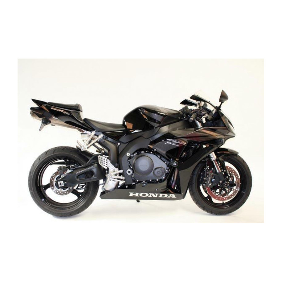 Tampons de protection R&G RACING Aero noir Honda CBR1000RR Fireblade