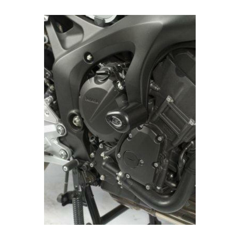 Tampons de protection R&G RACING Aero noir Yamaha FZ6 N/S Fazer