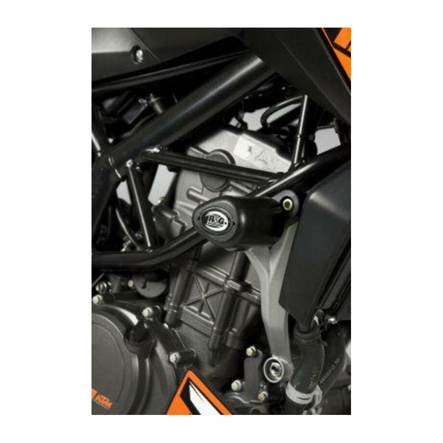 Tampons de protection R&G RACING Aero noir MV Agusta