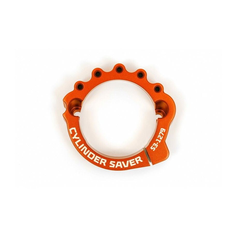 Protection sortie cylindre-échappement S3 orange KTM/Husqvarna