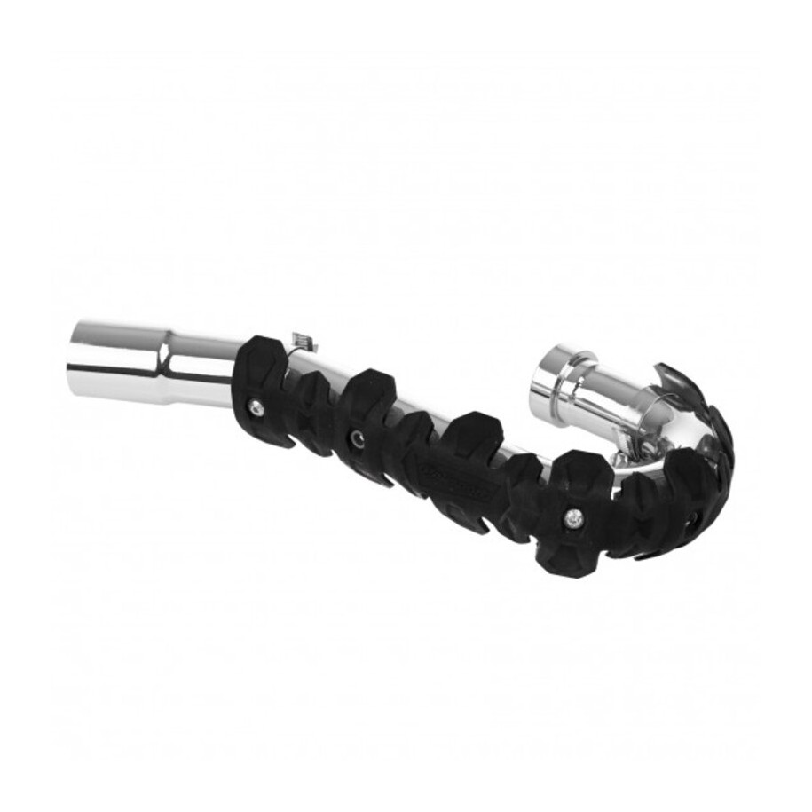 Protection d'échappement POLISPORT long noir