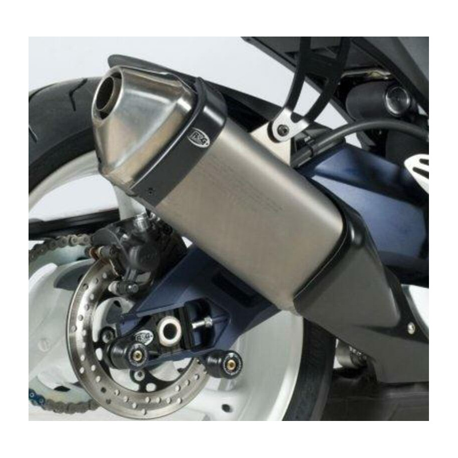 Protection de silencieux R&G RACING noir Suzuki GSX-R600