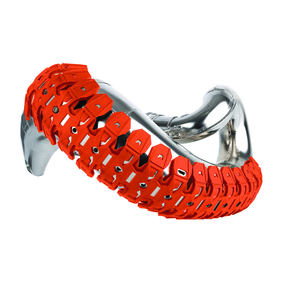 Protection d'echappement POLISPORT Armadillo orange