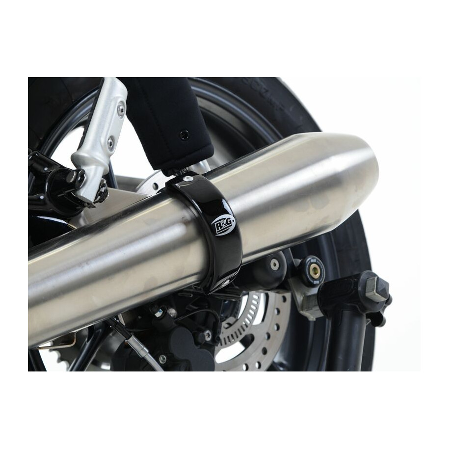 Protection de silencieux R&G RACING noir Triumph Street Twin