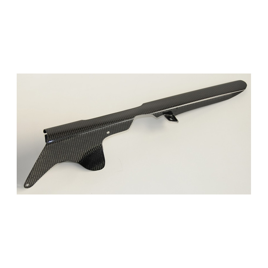 Carter de chaine LIGHTECH carbone brillant