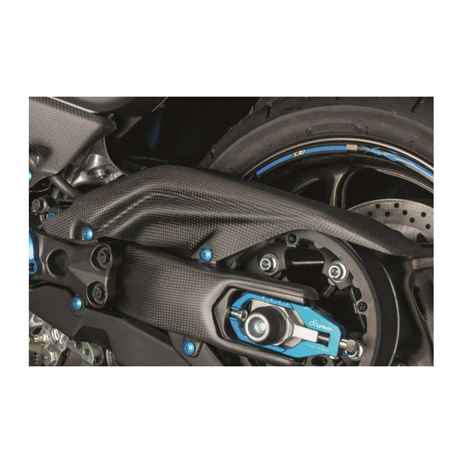 Carter de courroie LIGHTECH carbone mat