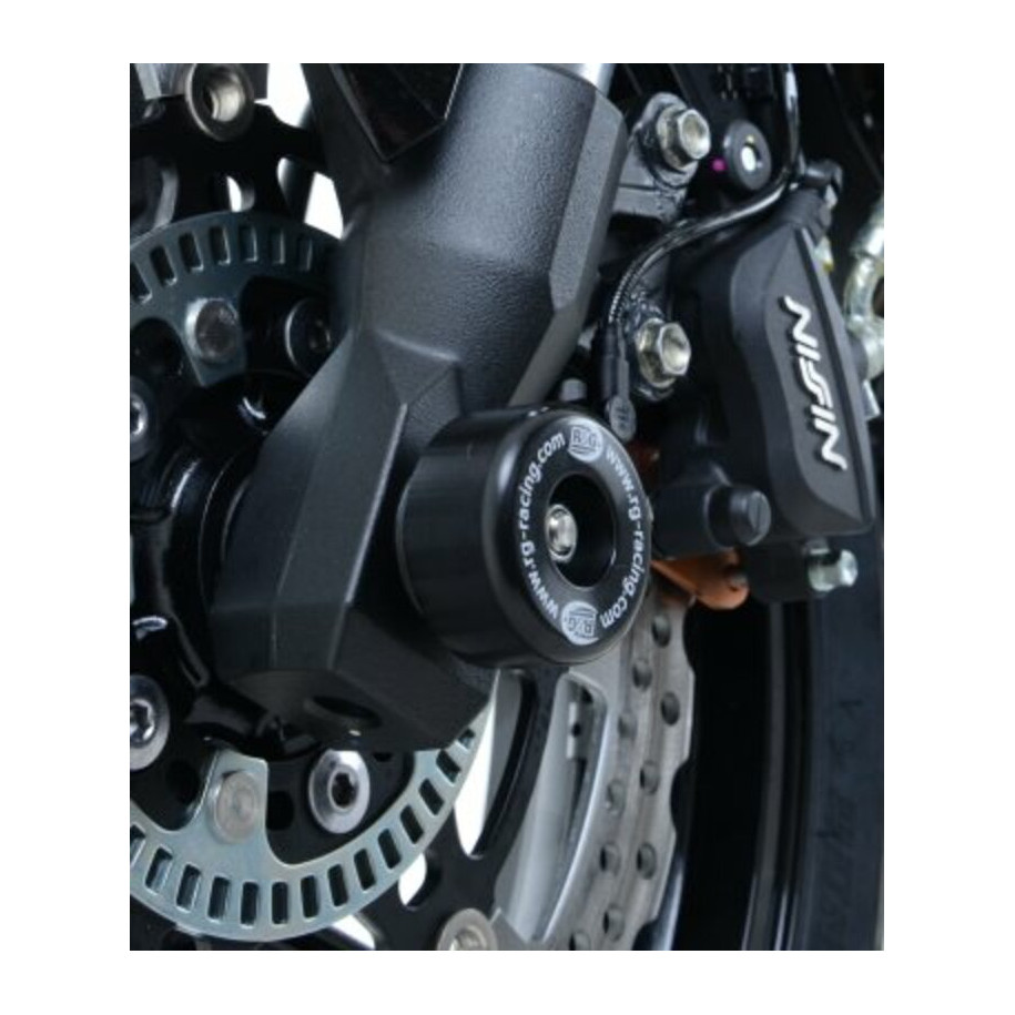Protection de fourche noire R&G RACING Kawasaki KLE 650 VERSYS