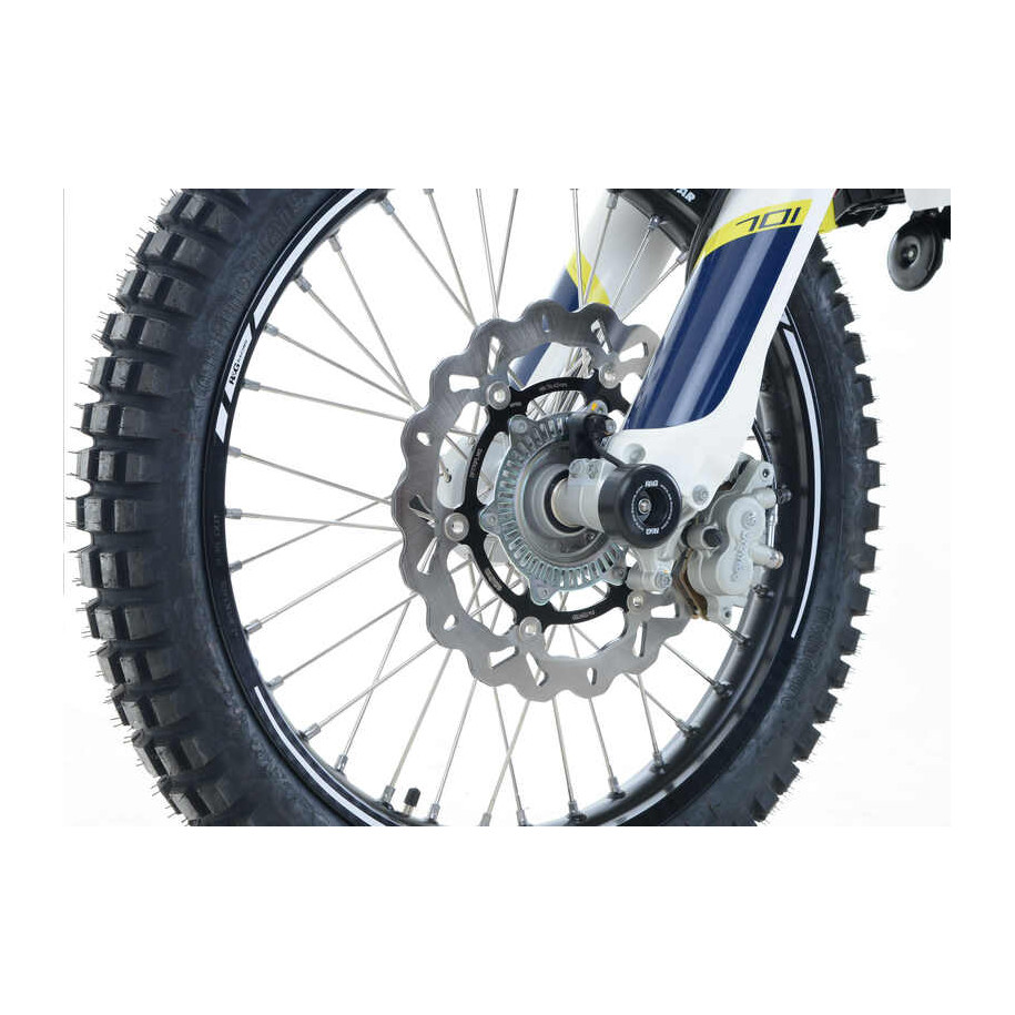 Protection de fourche R&G RACING noir Husqvarna 701 Enduro