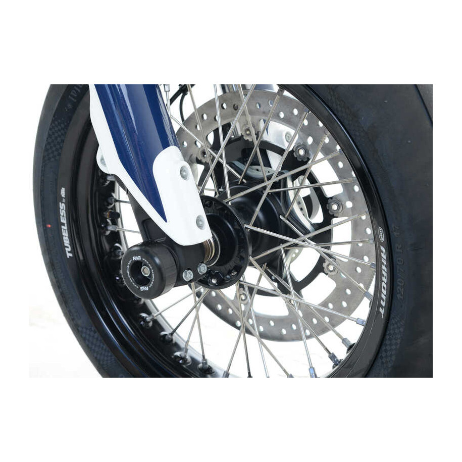 Protection de fourche R&G RACING noir Husqvarna 701 Supermoto