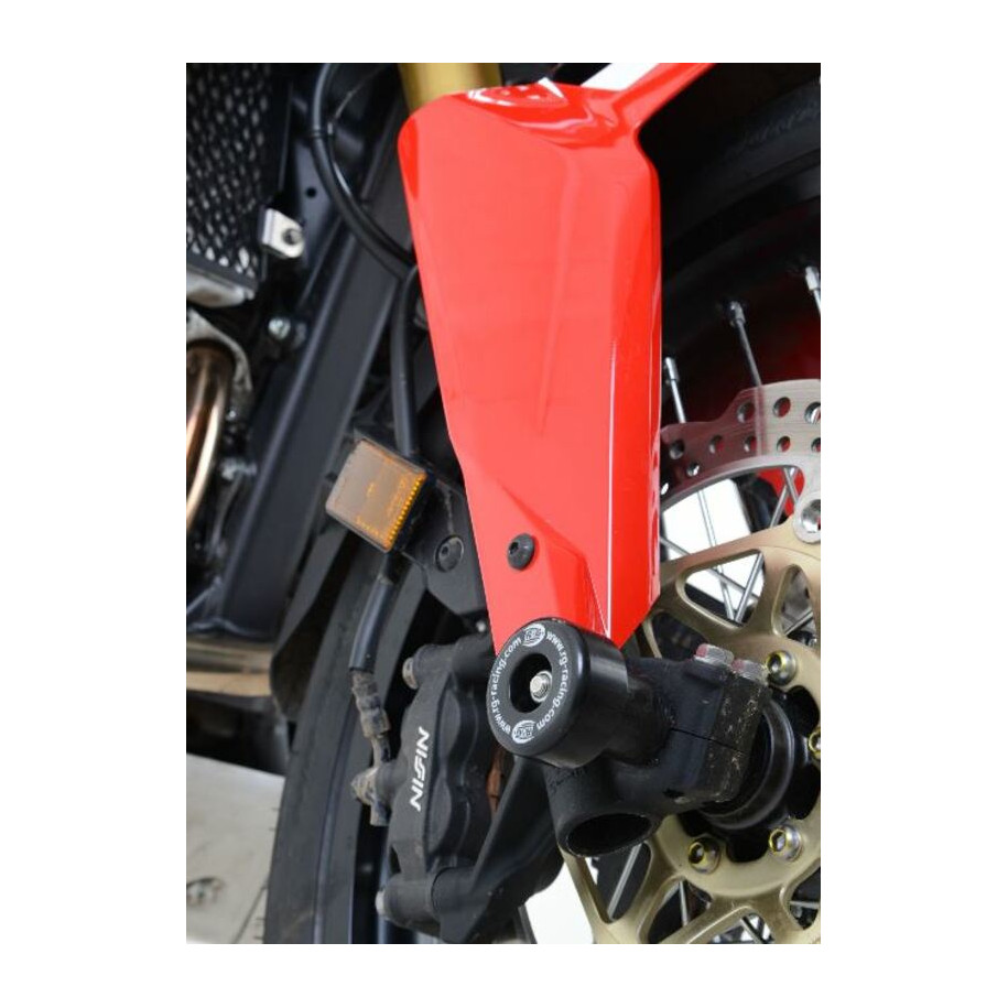 Protection de fourche R&G RACING noir Honda CRF1000L Africa Twin