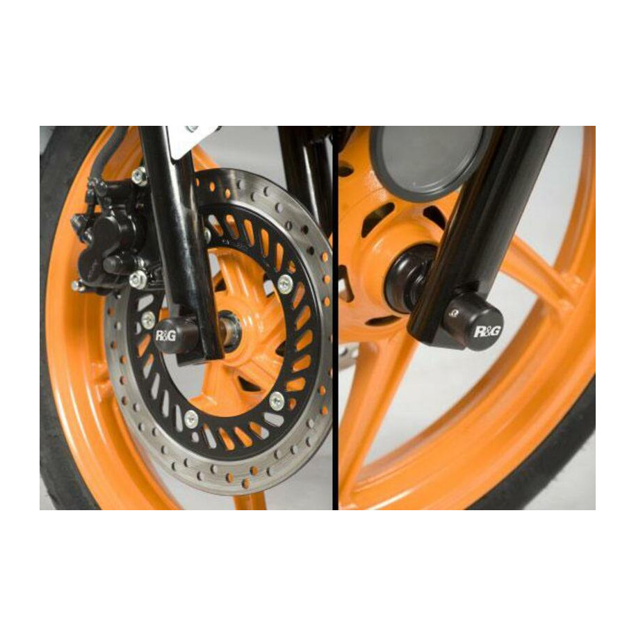 Protection de fourche R&G RACING noir Honda