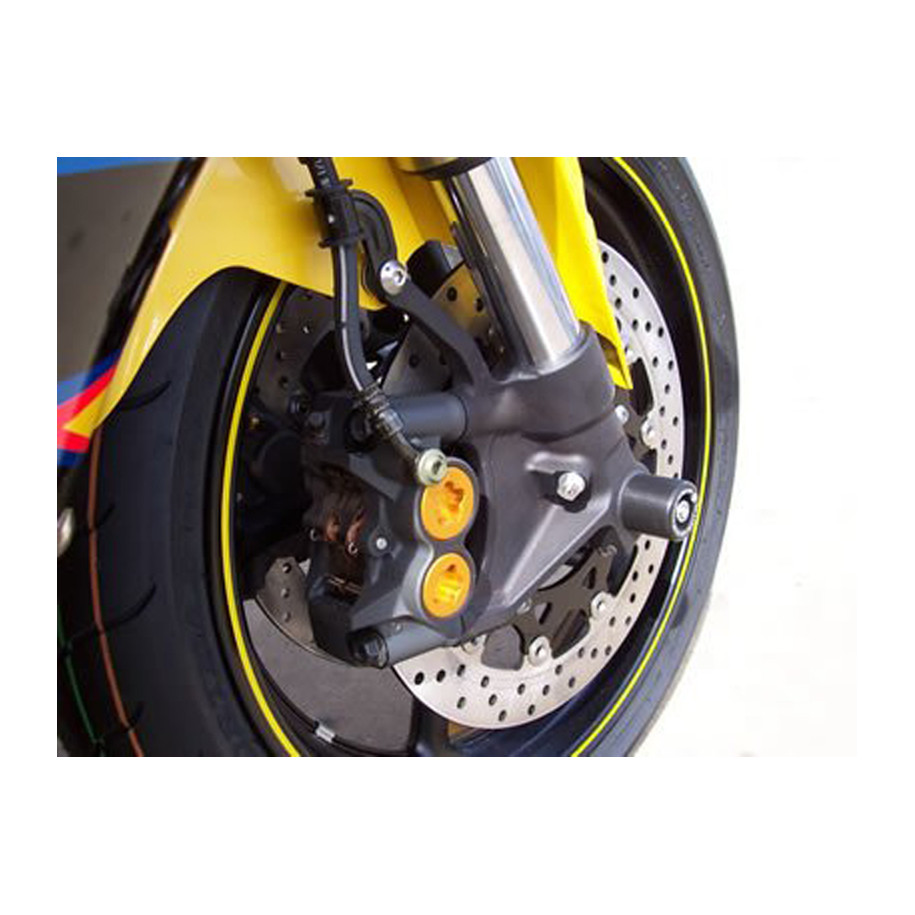 Protection de fourche R&G RACING noir Yamaha YZF-R1/R6 / T-Max 530