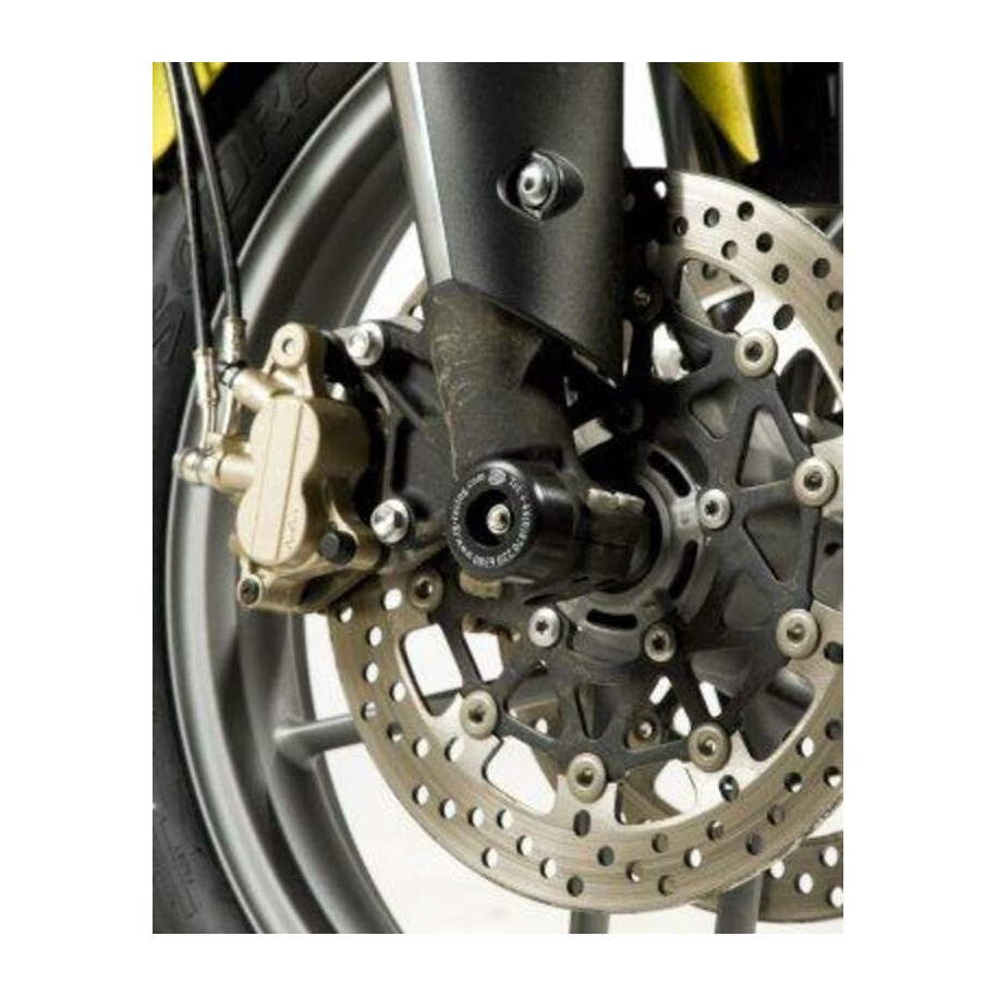 Protection de fourche R&G RACING noir Triumph Tiger 800