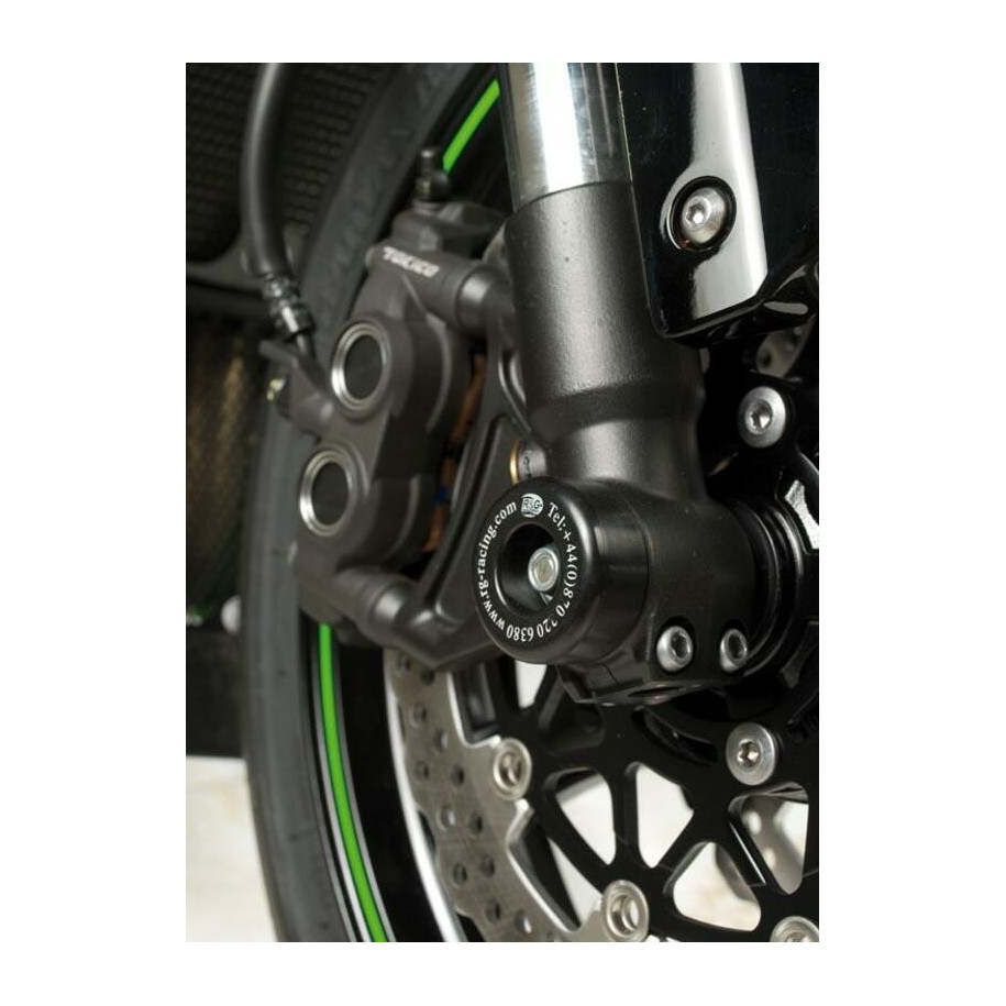 Protection de fourche R&G RACING noir Kawasaki ZX10R
