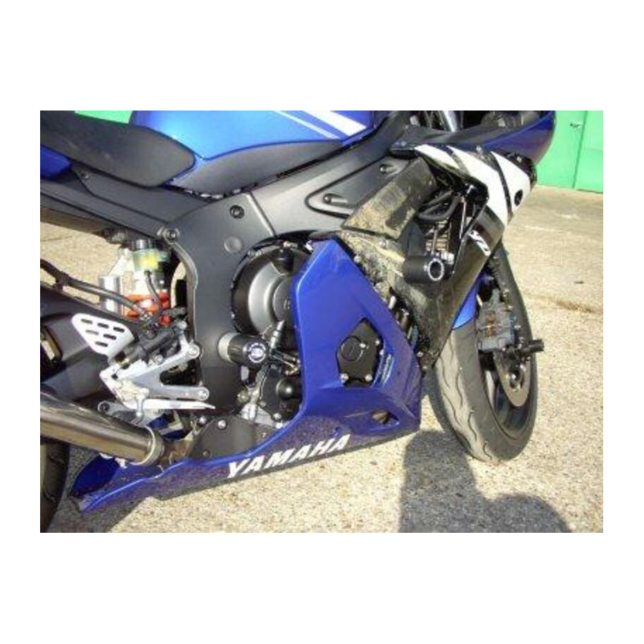 Protection de fourche R&G RACING noir Yamaha YZF-R6