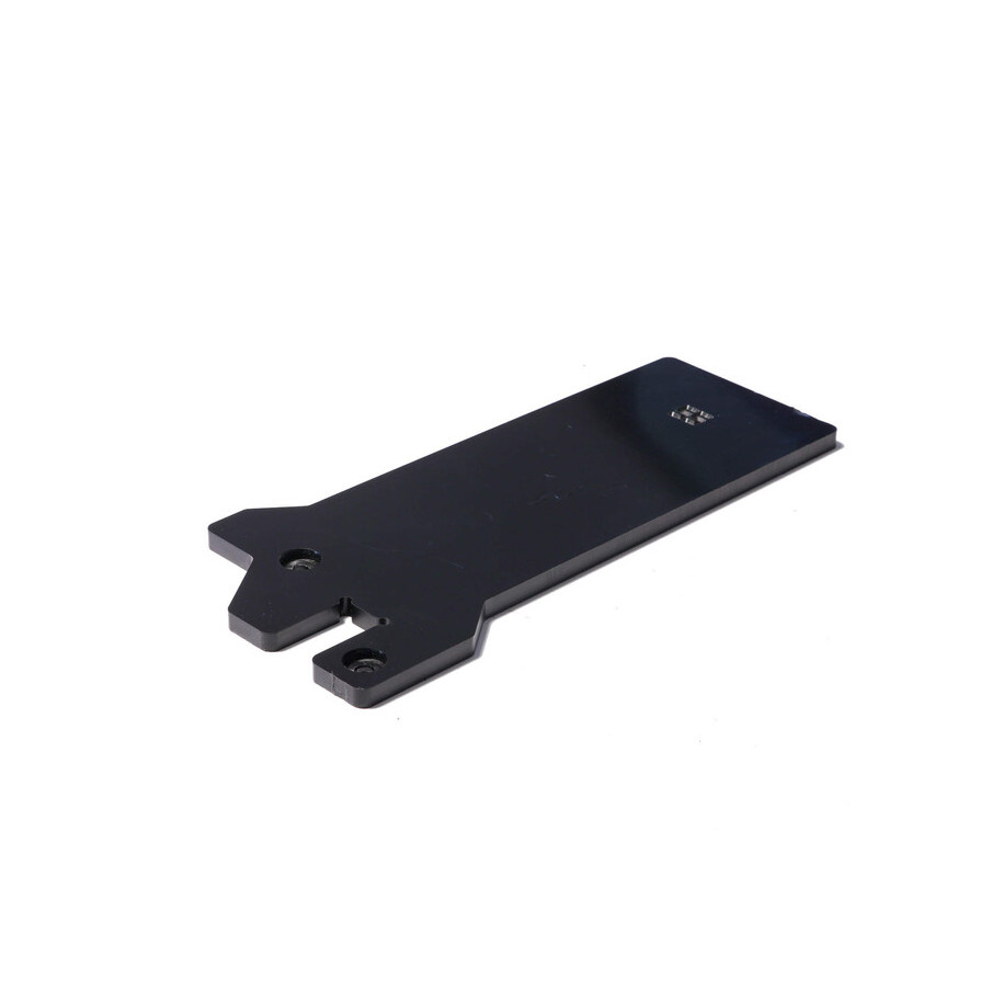 Plaque de protection de biellette AXP PEHD 8mm - noir