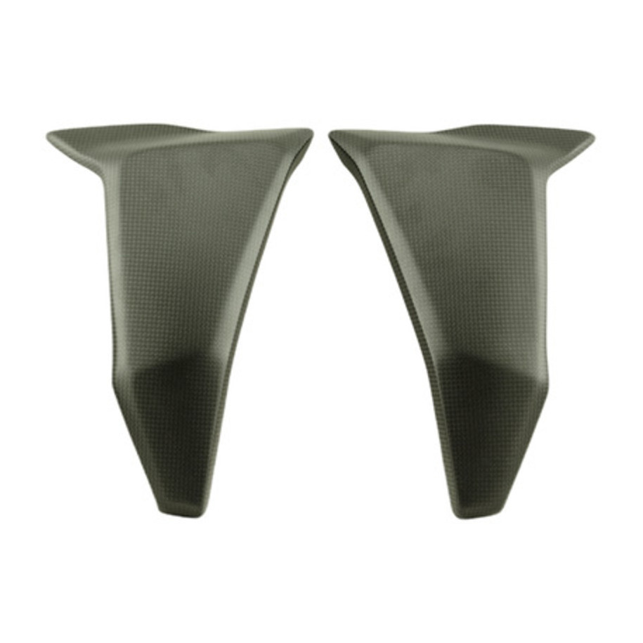 Protection de radiateur latéral LIGHTECH carbone brillant