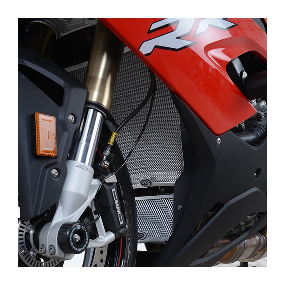 Protection de radiateur d'huile R&G RACING - titane BMW
