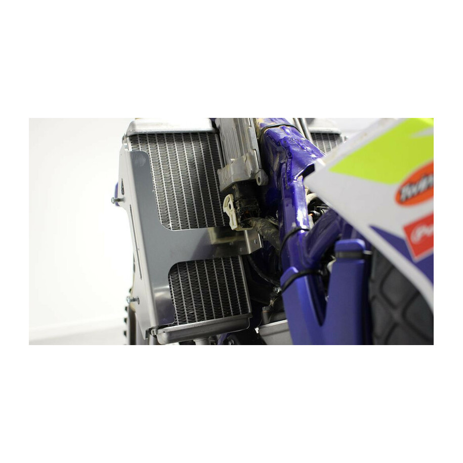 Protections de radiateurs AXP aluminium/noir Sherco