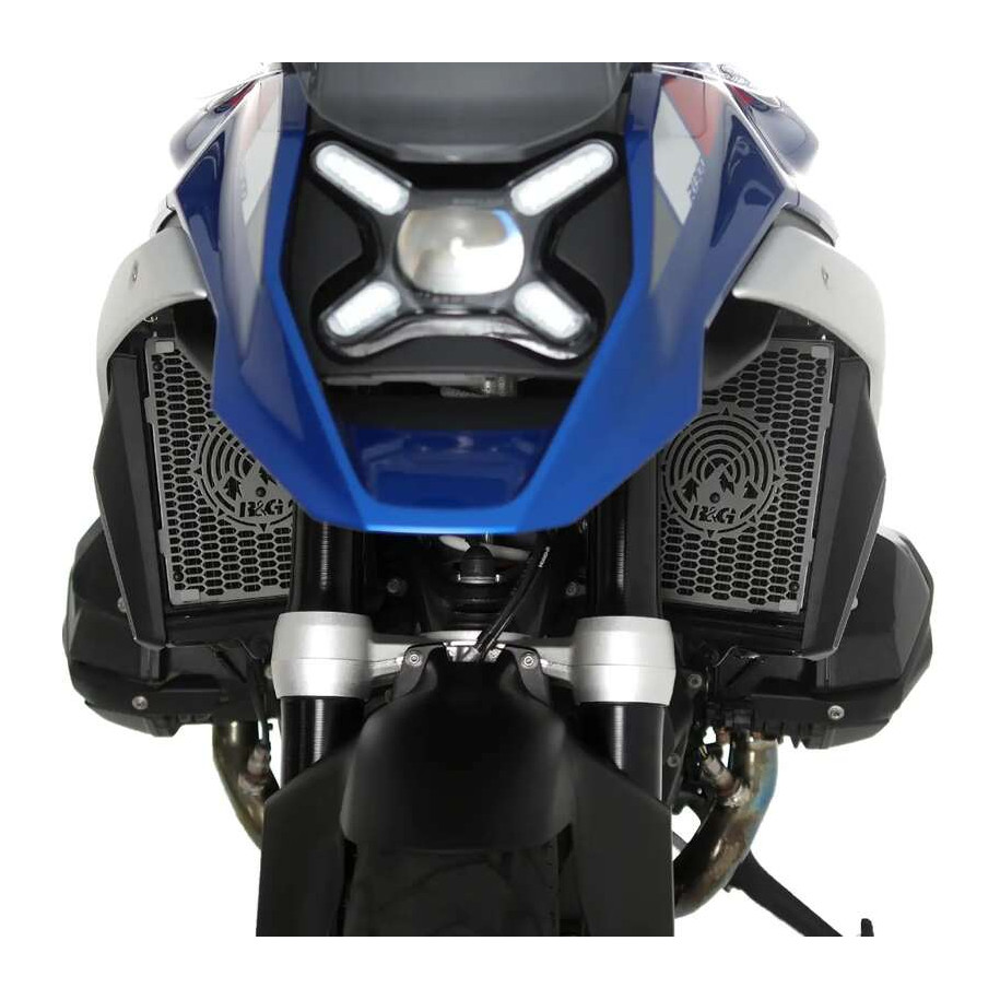 Protection de radiateur R&G RACING Pro aluminium - titane
