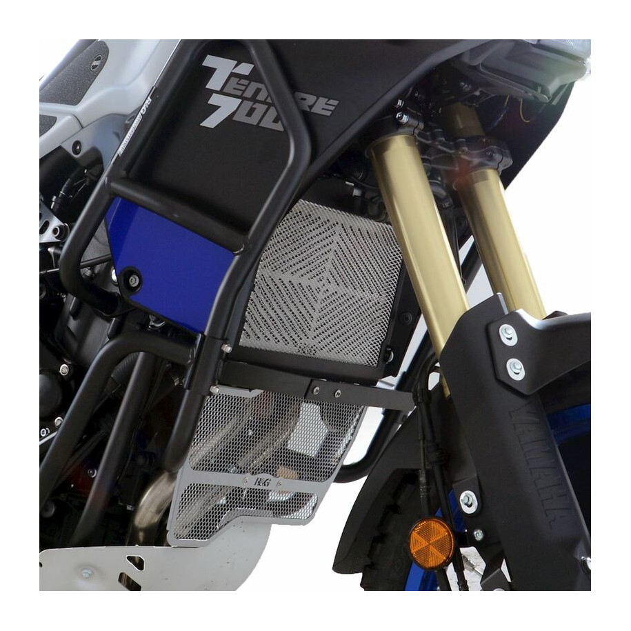 Protection de radiateur R&G RACING inox Yamaha Tenere 700