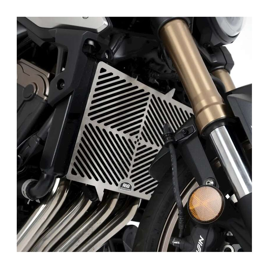 Protection de radiateur R&G RACING inox - Honda CBR650F