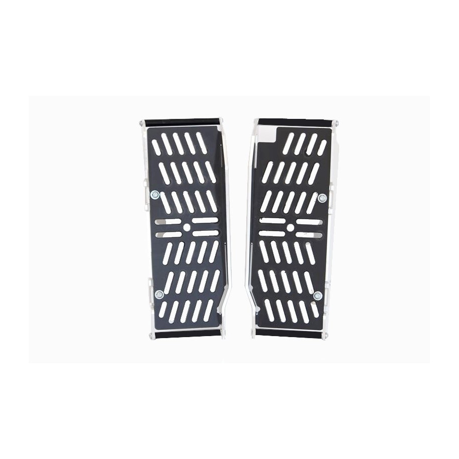 Protections de radiateurs AXP aluminium/noir - TM RACING