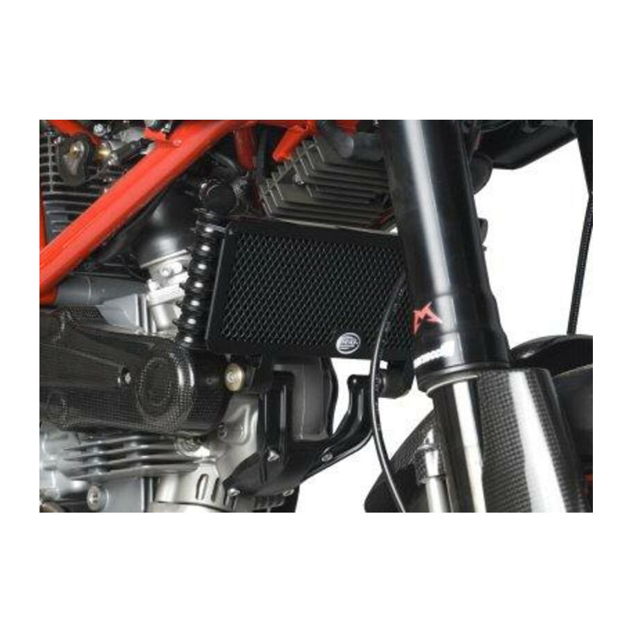 Protection de radiateur R&G Racing aluminium - Ducati Hypermotard