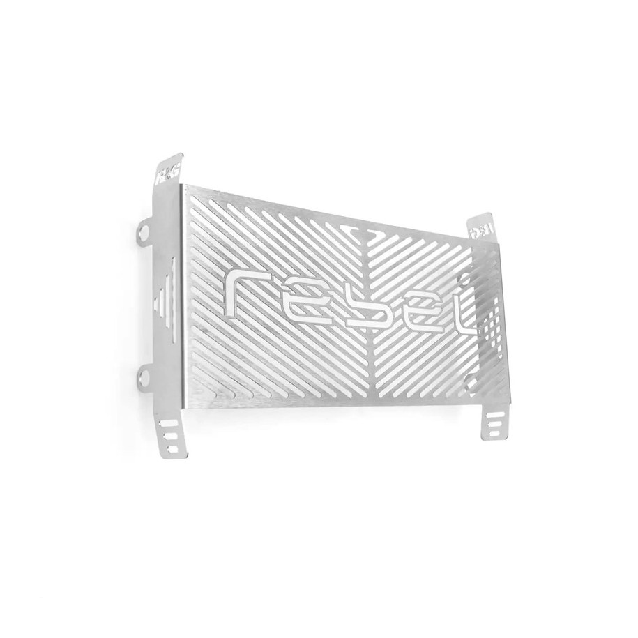 Protection de radiateur gravée R&G RACING - inox