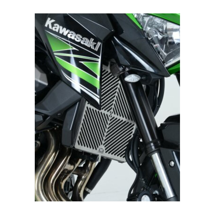Protection de radiateur R&G RACING inox - Kawasaki