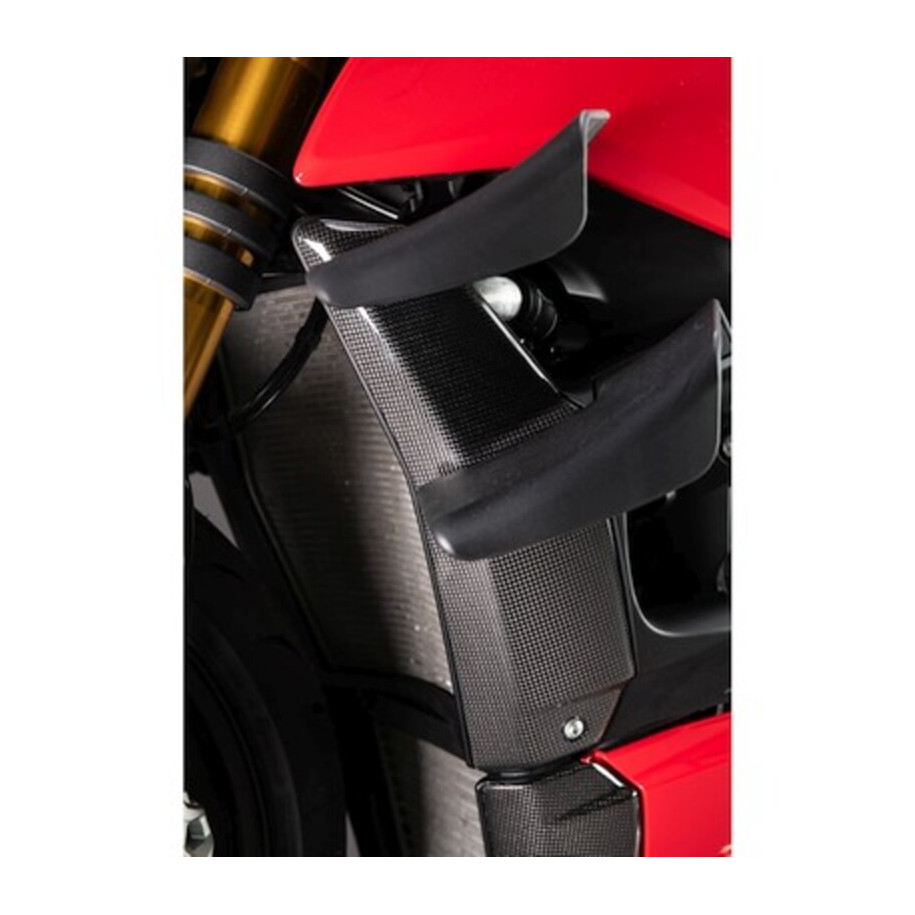 Protection de radiateur LIGHTECH carbone brillant