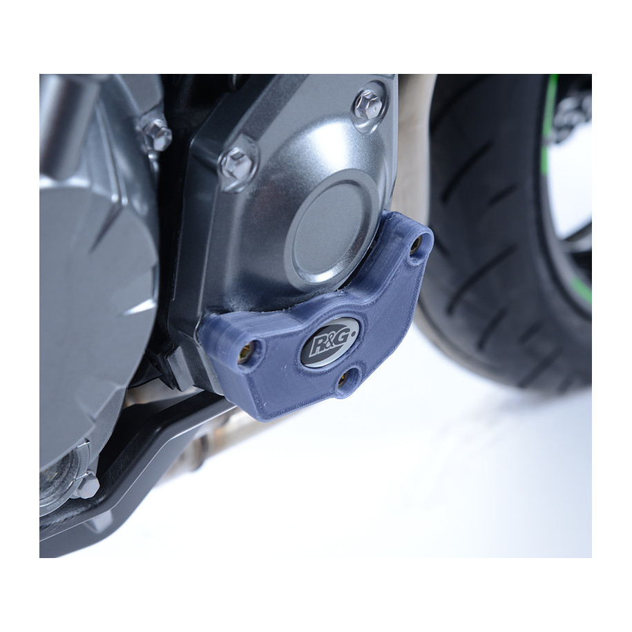 Slider moteur droit R&G RACING noir Kawasaki Z900