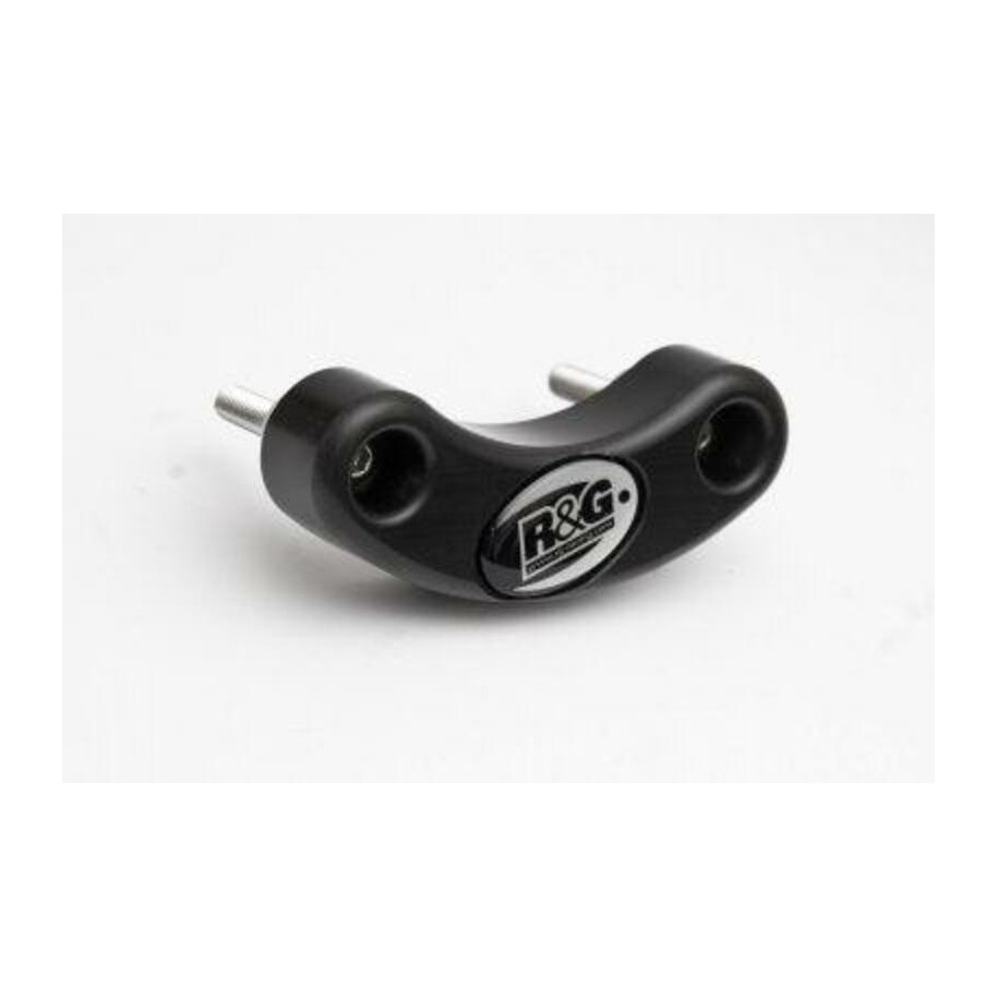 Slider moteur droit R&G RACING noir Triumph Dayton/Street Triple 675