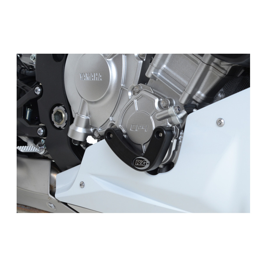 Slider moteur droit R&G RACING noir Yamaha YZF-R1