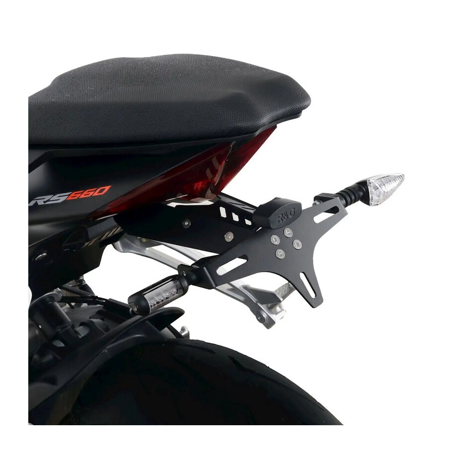 Support de plaque R&G RACING - noir Aprilia