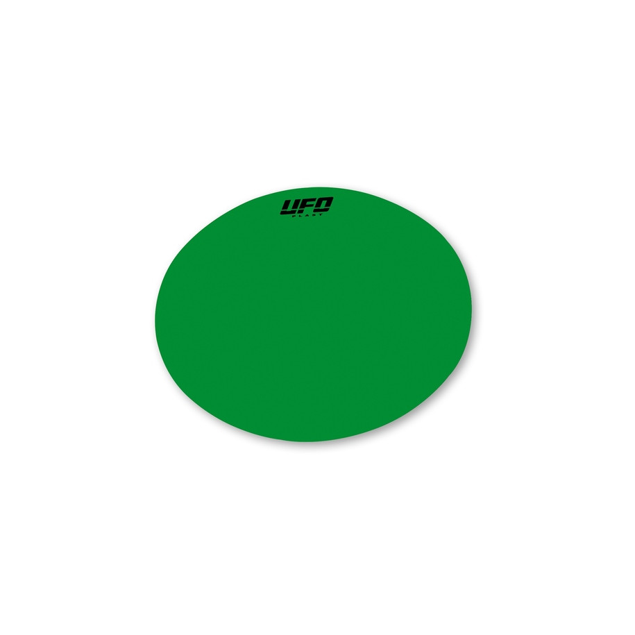 Planche adhésive ovale UFO vert