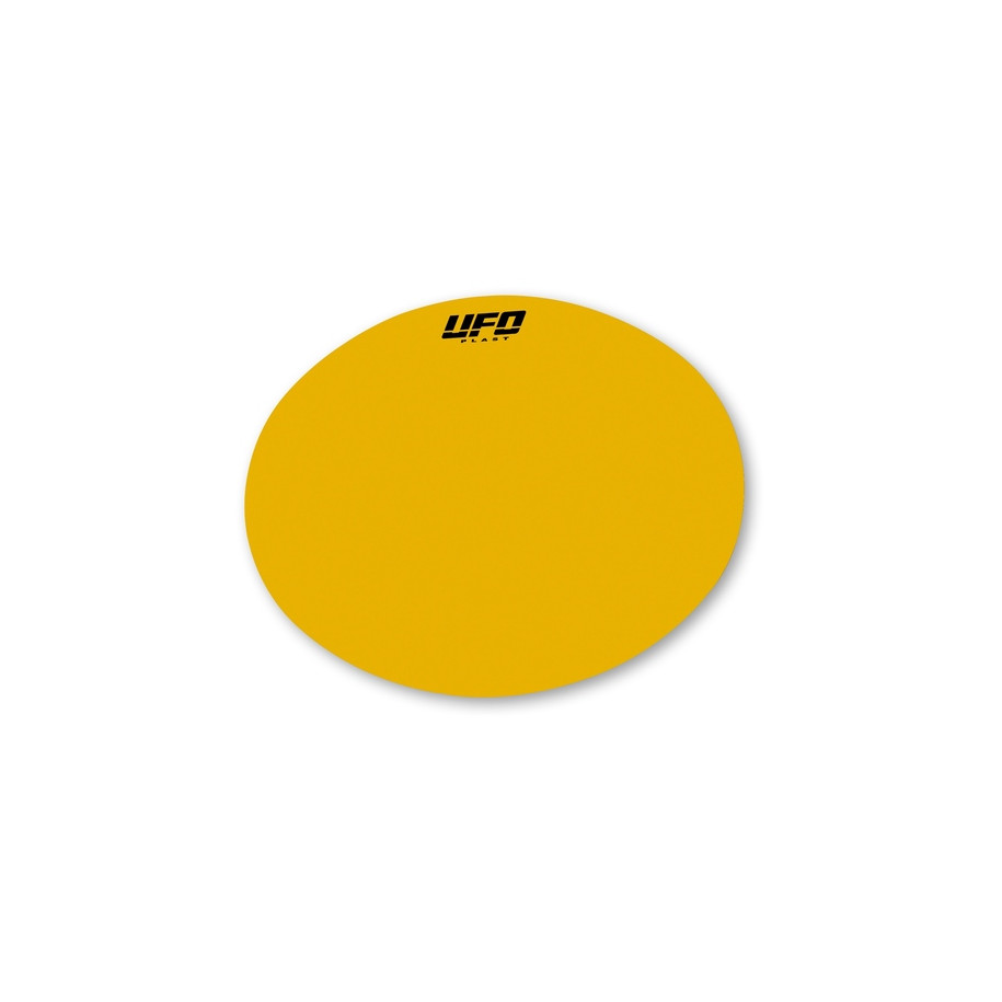 Planche adhésive ovale UFO jaune