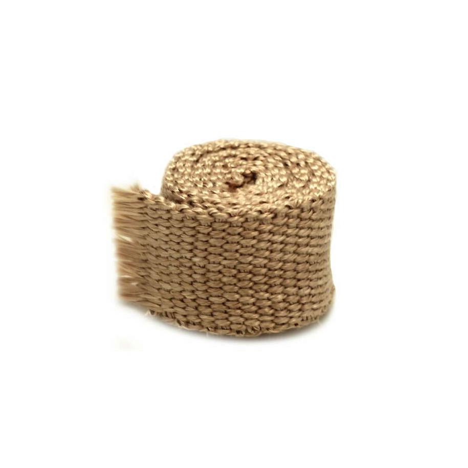 Bande thermique collecteur ACOUSTA-FIL 50mm x 7,5m 650°C marron