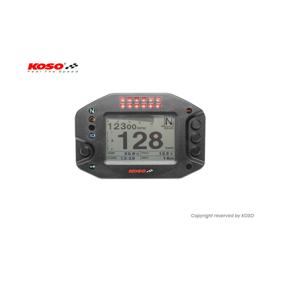 Compteur multifonctions KOSO Rs2