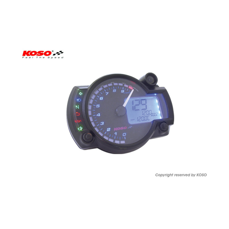 Compteur digital mutlifonctions KOSO RX2N+ GP Style universel